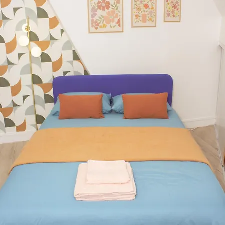 Habitación en casa particular Place Equipe Au Coeur De Avec Vue Sur L'arc De Triomphe Et La Tour Eiffel